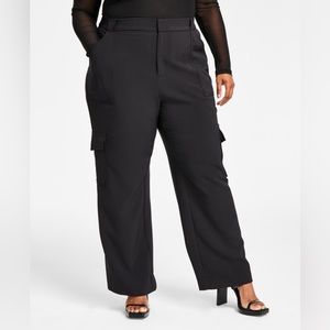Nina Parker Wide-Leg Utility Pant